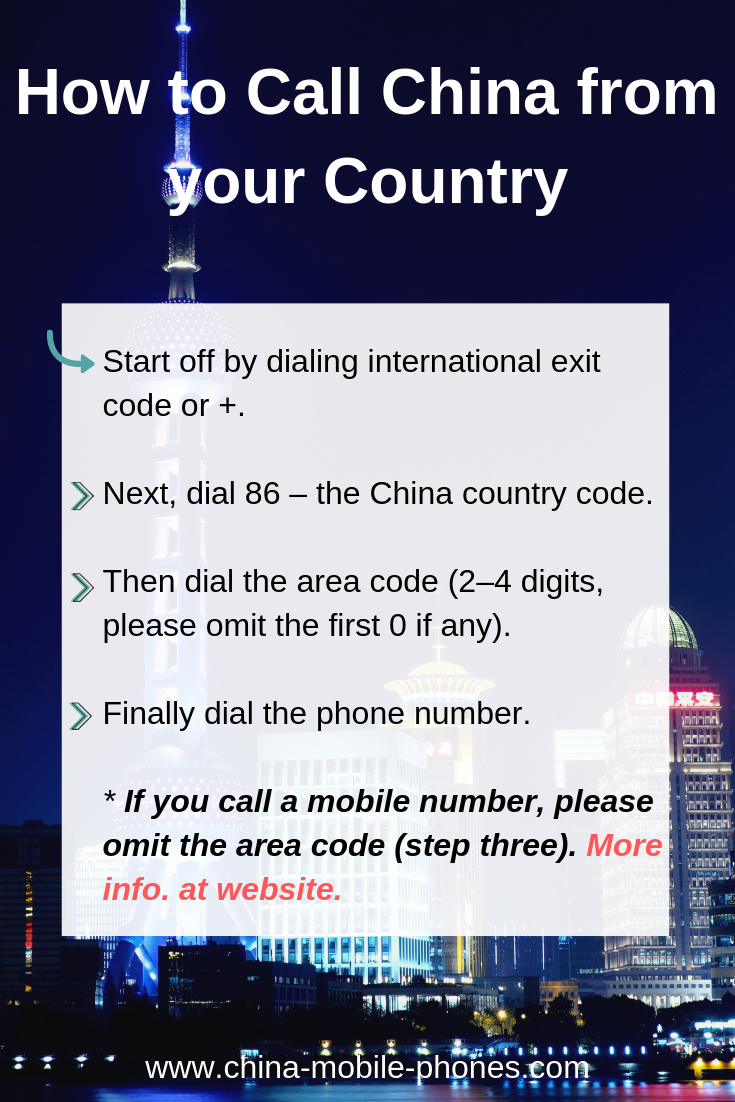 A Guide Make A Call From China Mobile Numbers Or Sim Cards